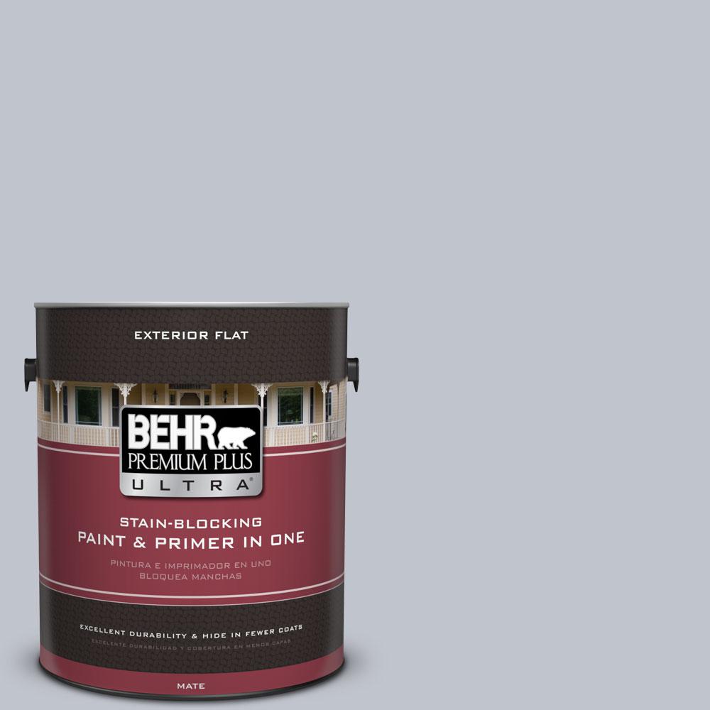 BEHR Premium Plus Ultra 1 gal. N5402 Glitter color Flat Exterior