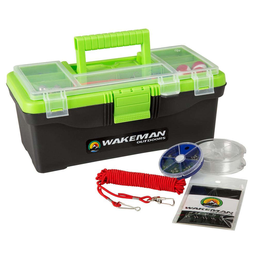 fishing tackle box kit
