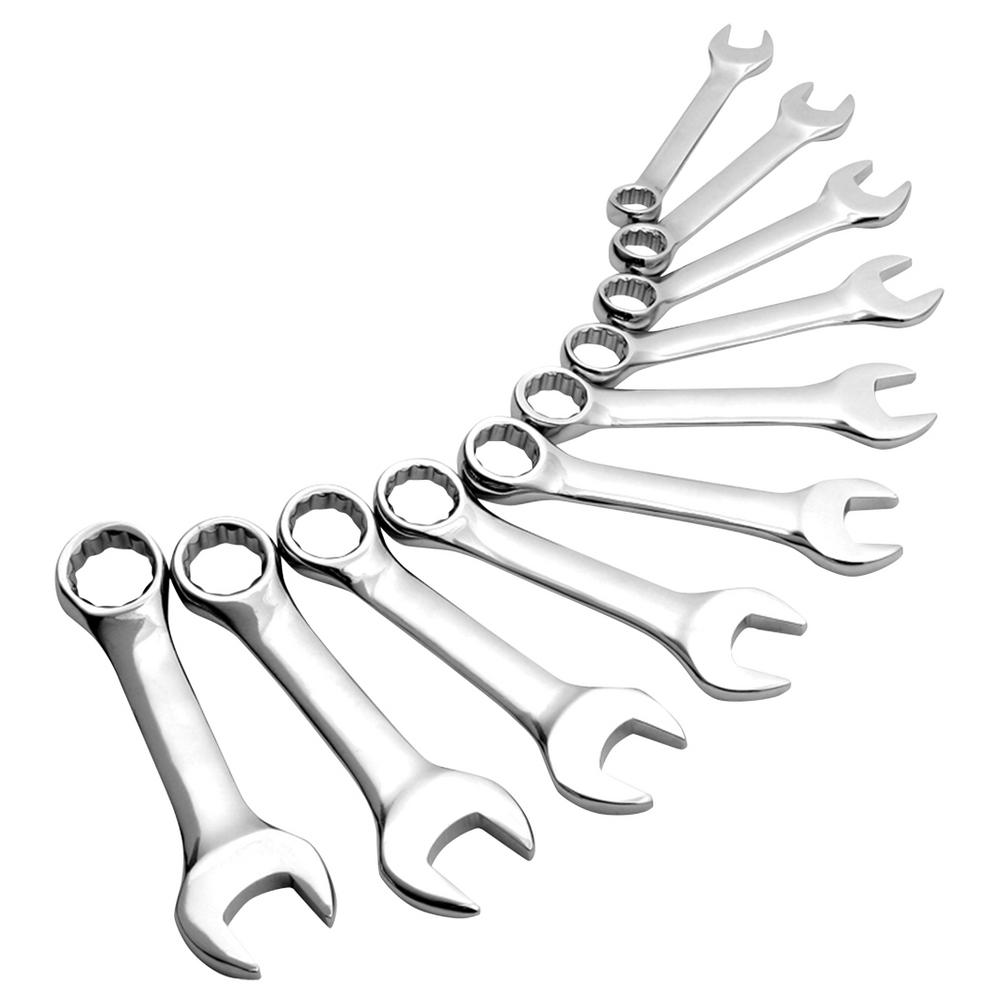 Sunex Metric Stubby Combination Wrench Set (10Piece)9930M The Home