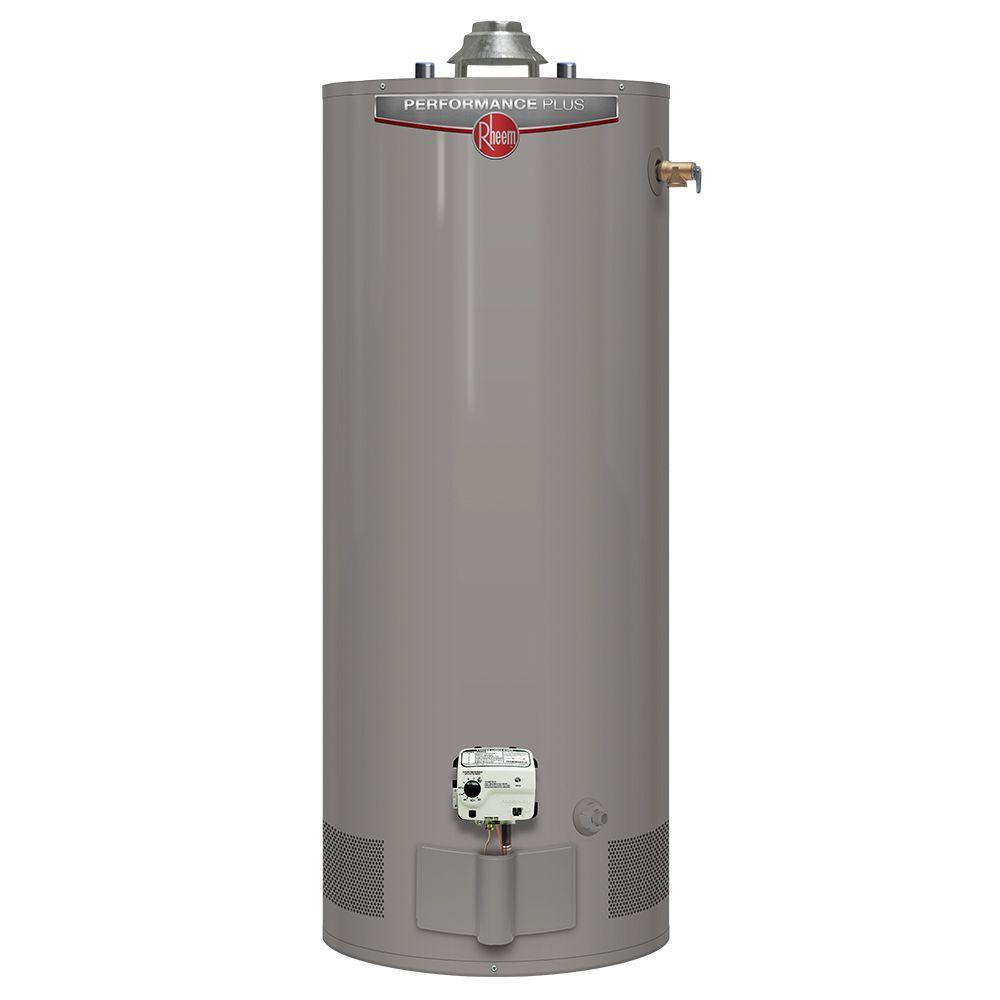 Rheem Performance Plus 40 Gal. Short 9 Year 38,000 BTU ...