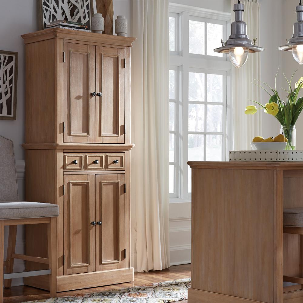 Home Styles Americana Pantry in White5004692 The Home Depot