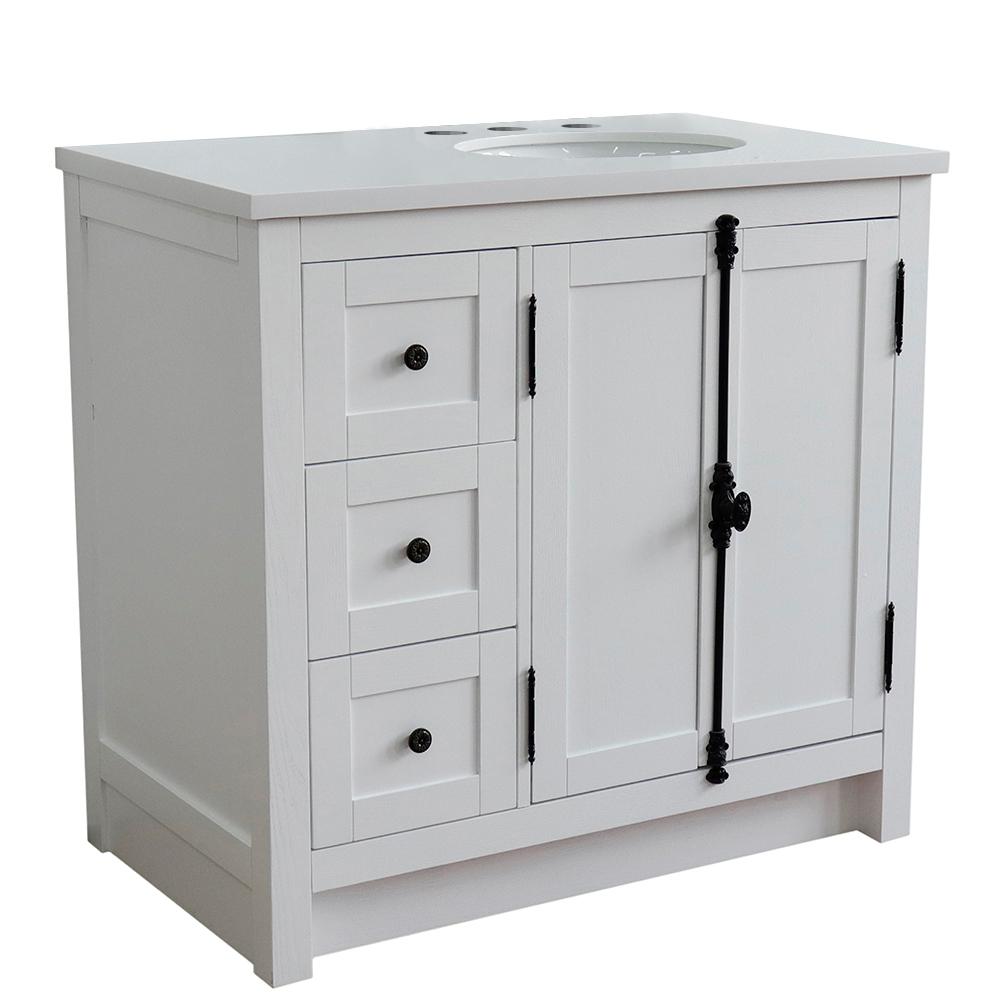 36 Inch Vanities Quartz Sink On Right Side Bathroom Bath The Home Depot - 36 Inch Vanity With Sink On Right 36 Inch Vanities Quartz Sink On Right Side Bathroom Bath The Home Depot - 36 Inch Vanity With Sink On Right