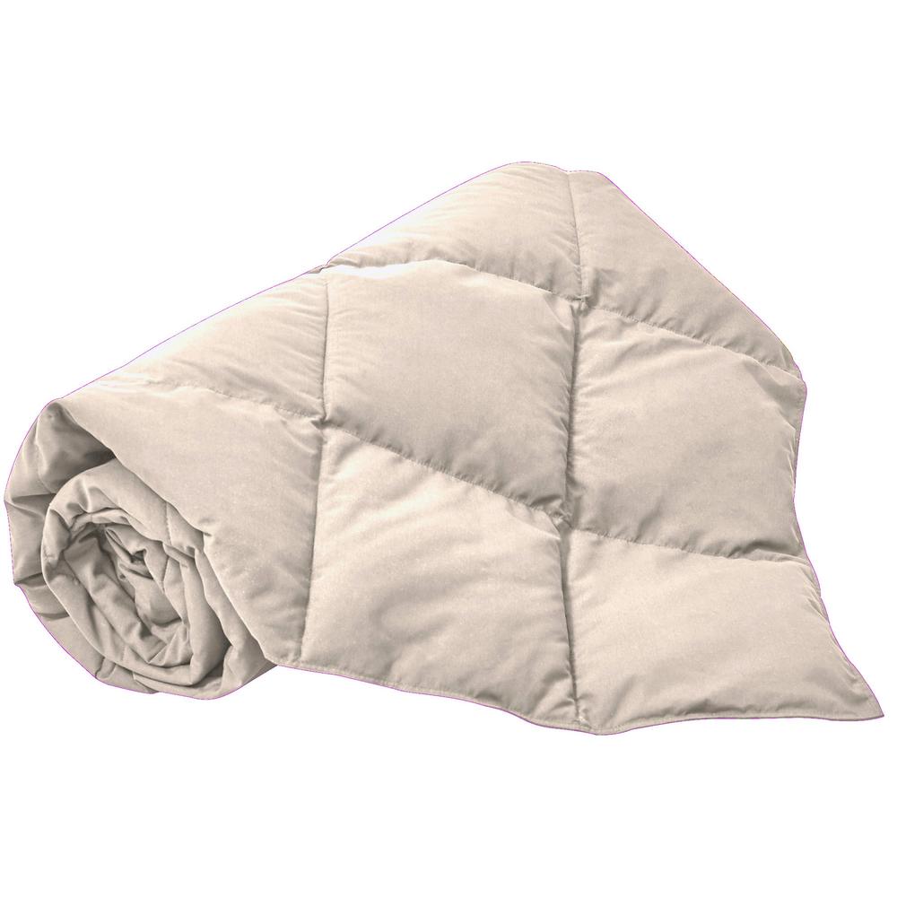 Puredown Beige Summer Warmth Packable Down ThrowPDT17030D The Home