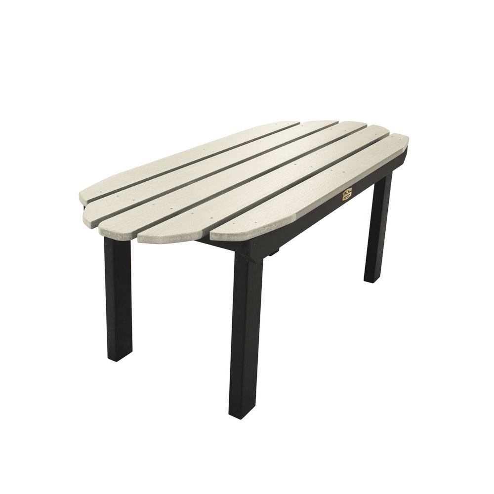 Elk Outdoors Essential Vapor Rectangular Recycled Plastic Outdoor Coffee Table