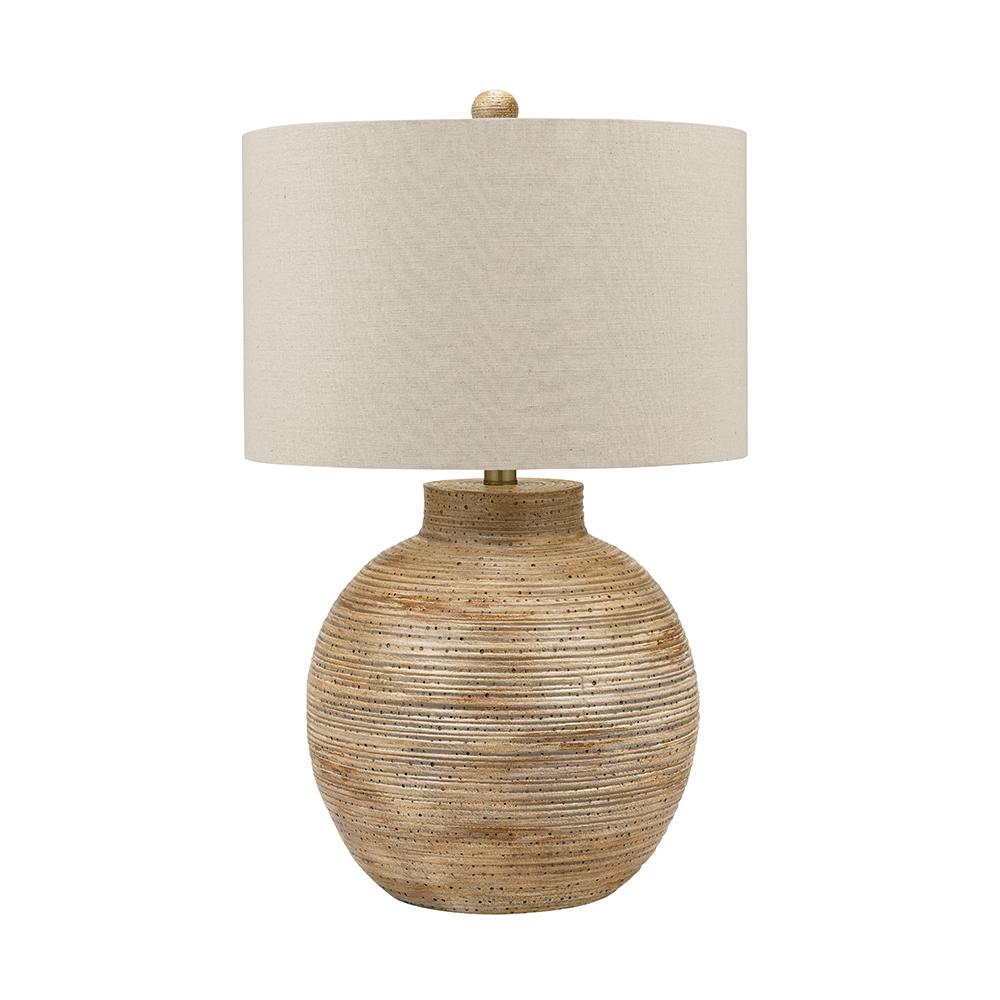 Cresswell 32 5 In Faux Driftwood Coastal Gourd Table Lamp Bm1352 01 Faux Driftwood Coastal Gourd Table Lamp