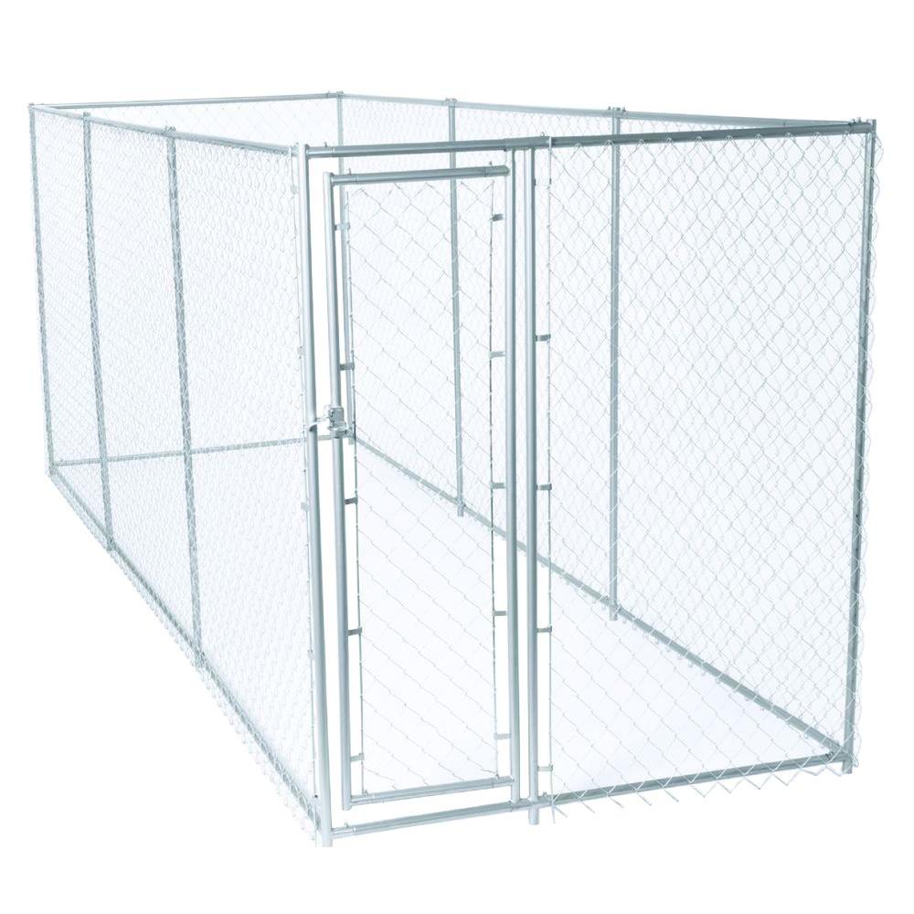 lucky dog chain link kennel