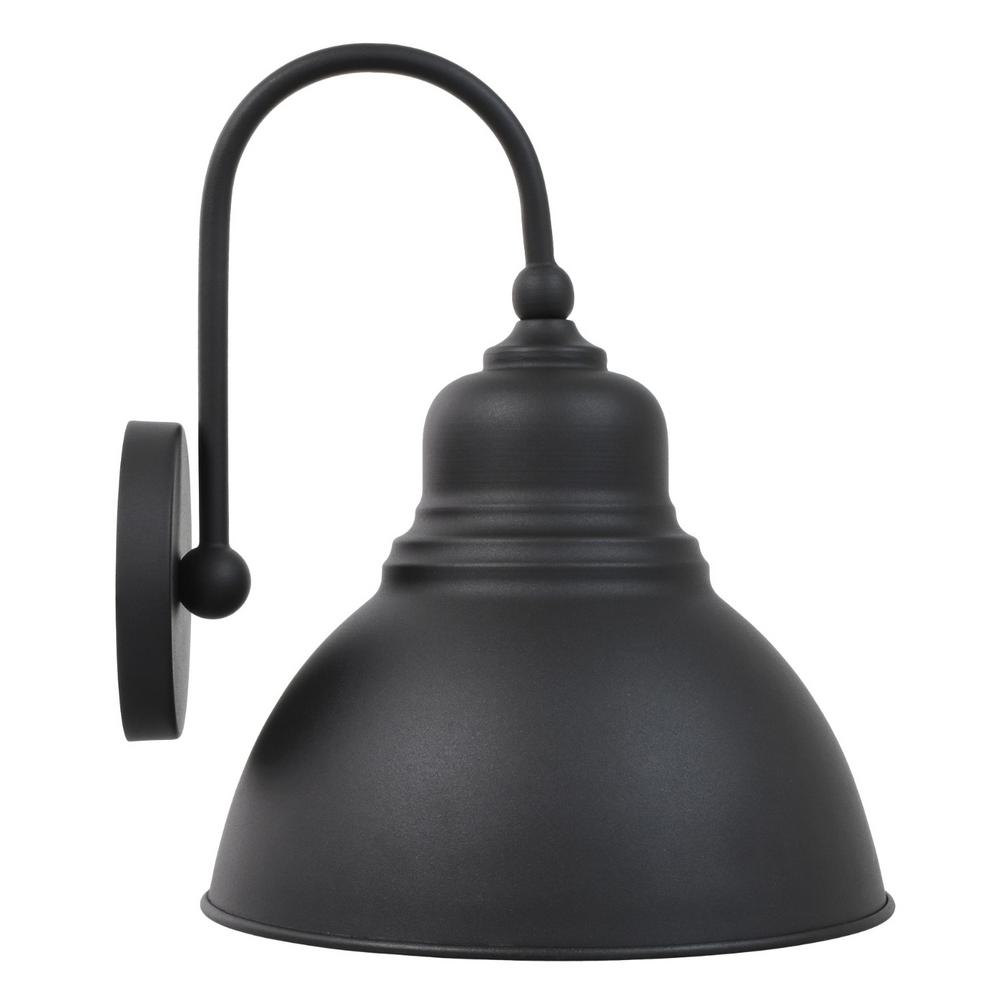 Sylvania Dover 1 Light Antique Black Outdoor Wall Mount Barn Sconce With Edison Led Bulb Included Sylvania Dover 1 Light Antique Black Outdoor Wall Mount Barn Sconce With Edison Led Bulb Included
