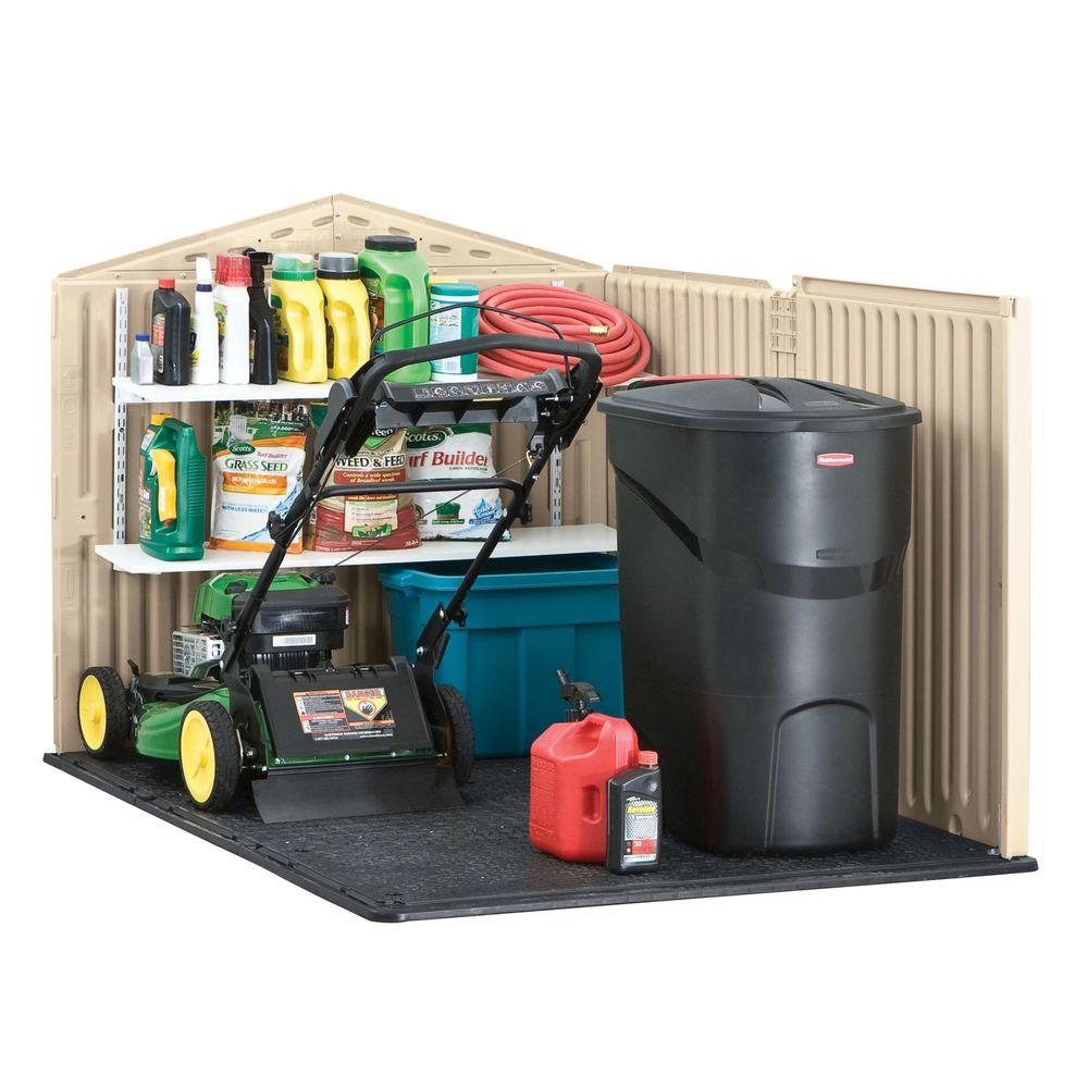 rubbermaid slide lid storage shed 3752 replacement parts