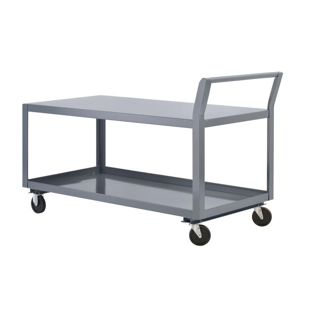 UPC 035441835157 product image for Edsal 36 in. W All Purpose Heavy Duty Welded Truck and Utility Cart, Gray | upcitemdb.com