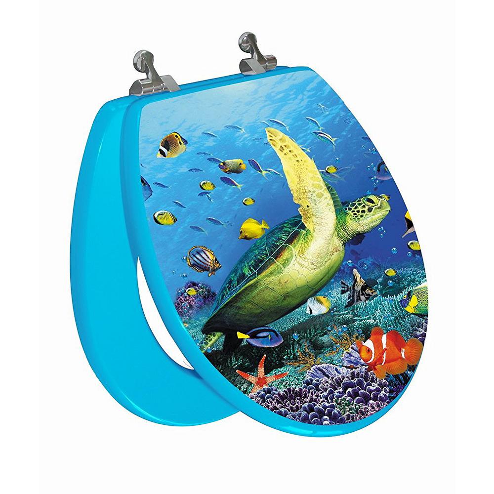 ocean toilet seat