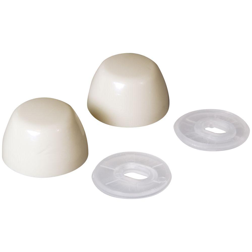 Fluidmaster Bone Toilet Bolt Caps7116 The Home Depot