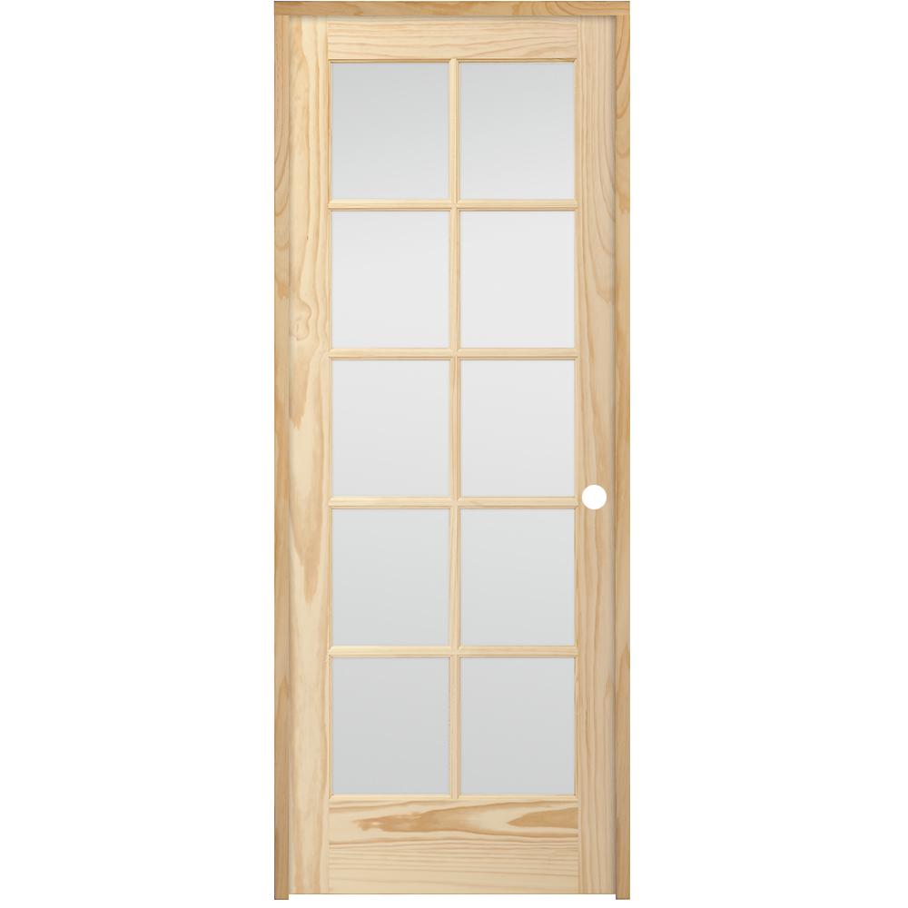 24 X 80 10 Lite Prehung Doors Interior Closet Doors The