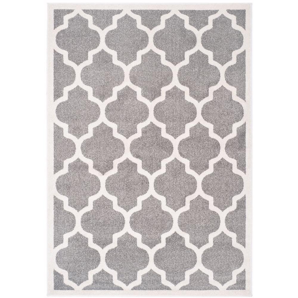 Safavieh Amherst Dark Gray/Beige 5 ft. x 8 ft. Indoor/Outdoor Area Rug