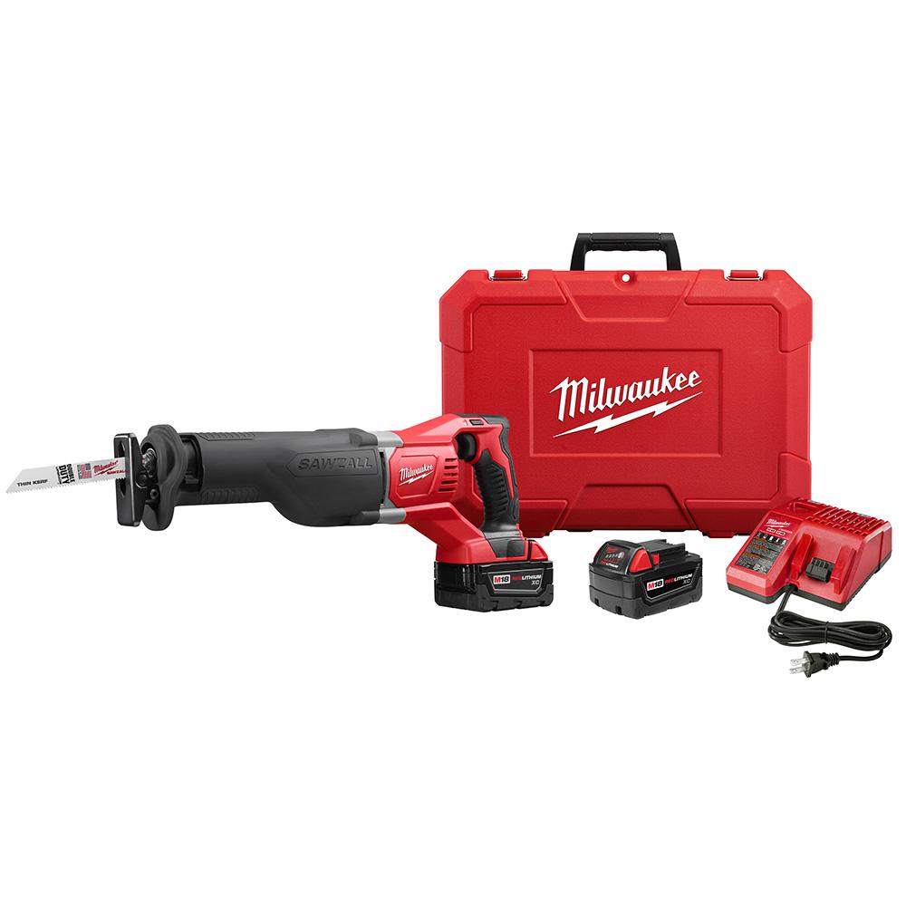Milwaukee M12 12Volt LithiumIon HACKZALL Cordless Reciprocating Saw W