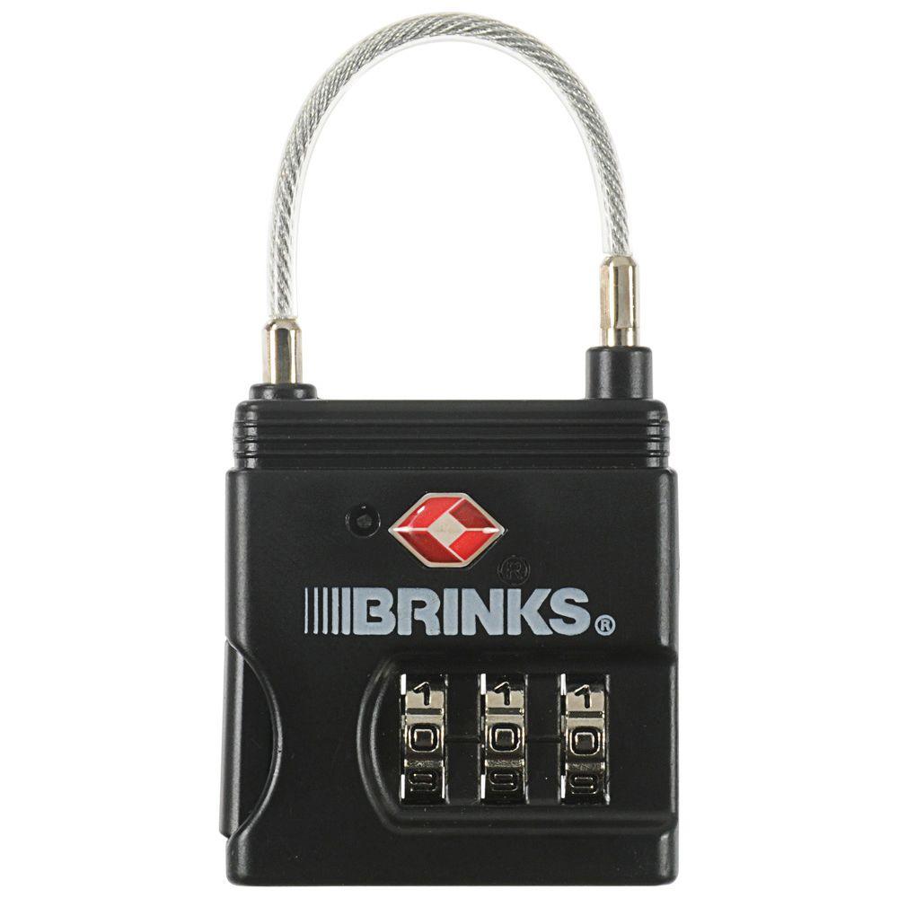 how to open a brinks 3 dial combination lock