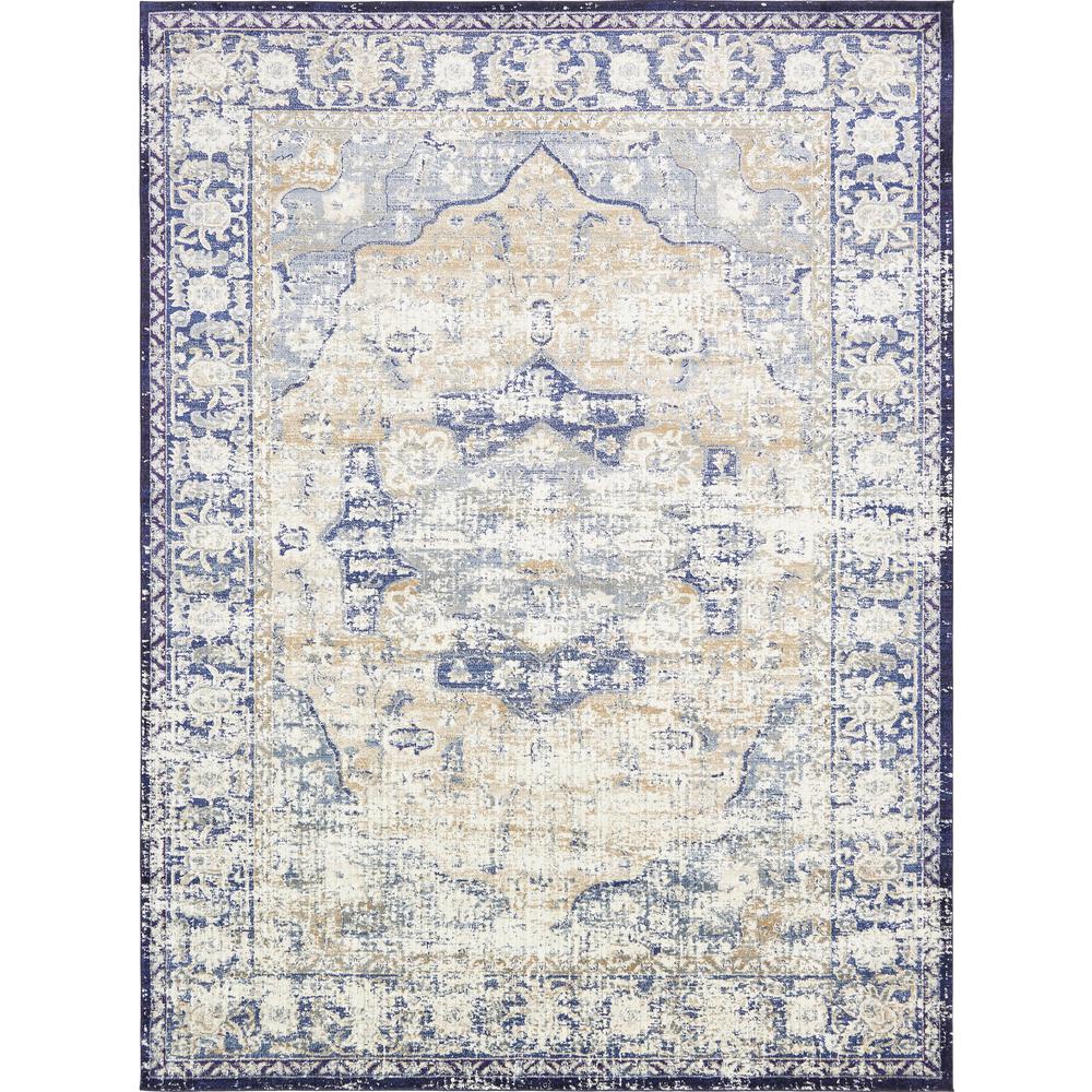 Unique Loom Lexington Blue 10 Ft. 6 In. X 16 Ft. 5 In. Area Rug-3135950 