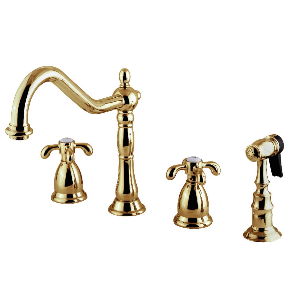Kingston Brass French Country 2-Handle Standard Kitchen ...