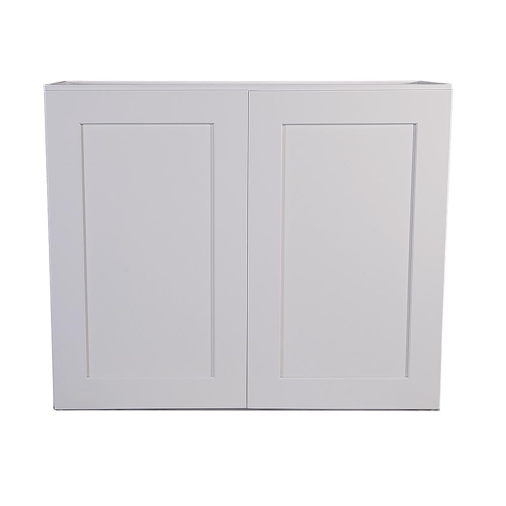 Hampton Bay Hampton Assembled 36x30x12 in. Wall Kitchen Cabinet in ... Hampton Bay Hampton Assembled 36x30x12 in. Wall Kitchen Cabinet in ...