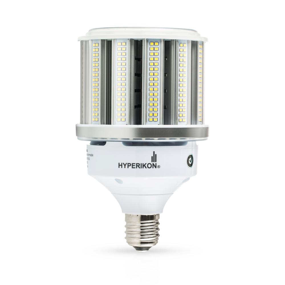 Hyperikon 400 Watt Equivalent E39 Cob Omnidirectional Led Light Bulb 5000k Bright White Indoor And Outdoor Area Lighting 1