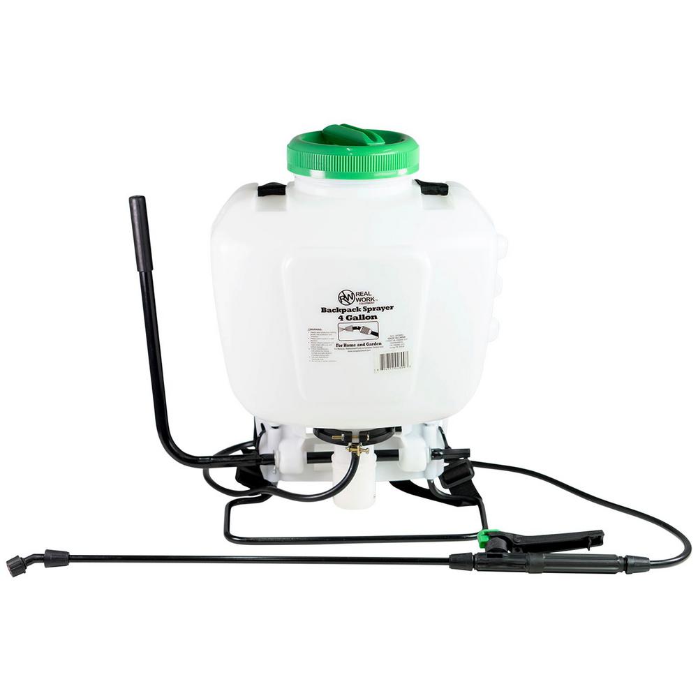 RealWork 4 Gal. Backpack Sprayer347004G The Home Depot