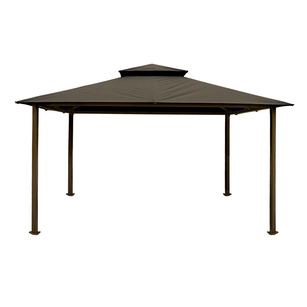 Paragon Outdoor Paragon 11 Ft X 14 Ft Gazebo With Grey Color