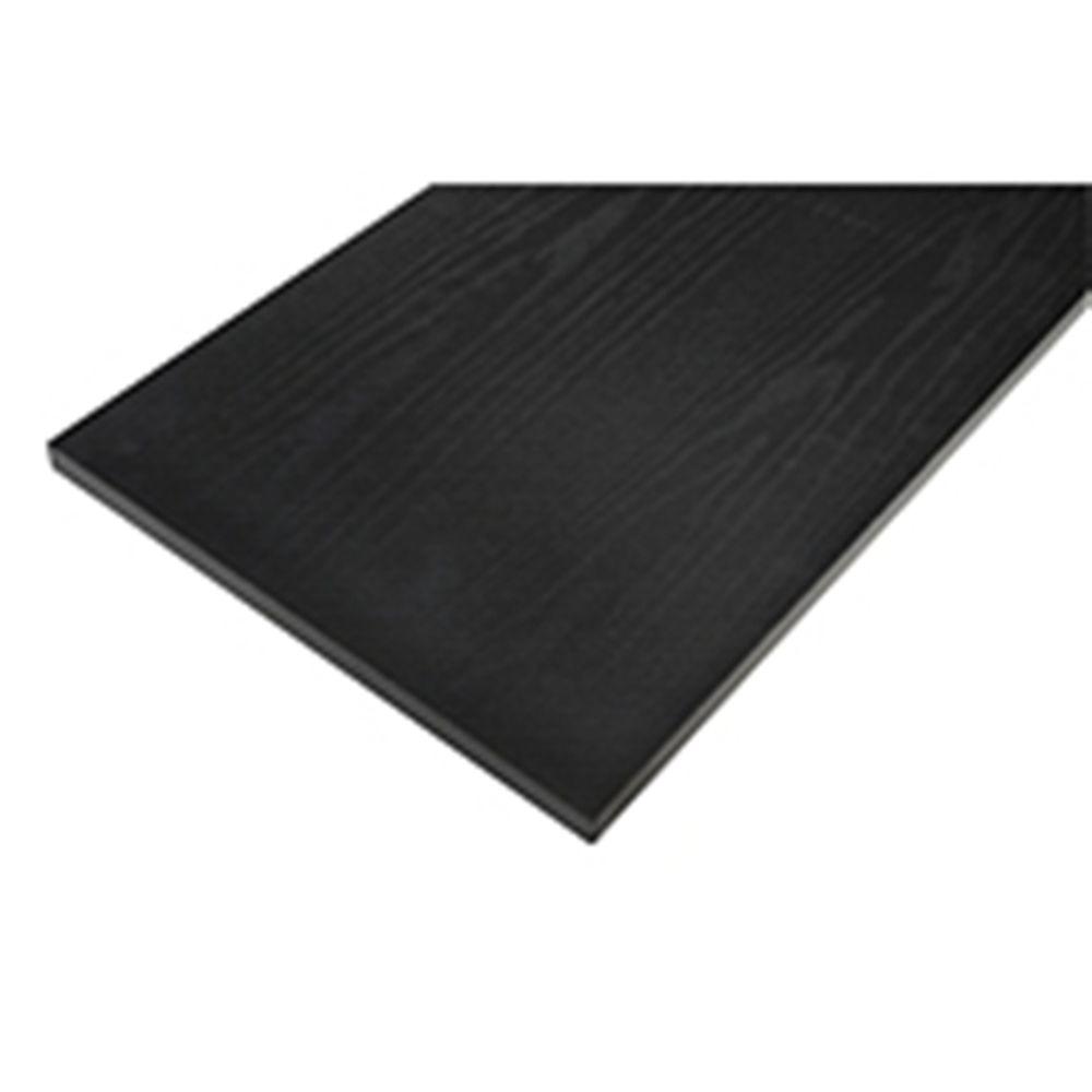 Black Wood Shelving Storage Organization The Home Depot Black Laminated Wood Shelf