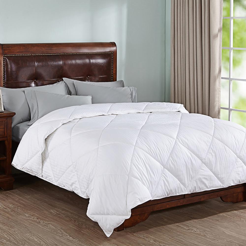 Peace Nest All Season Dobby Full Queen Stripe Down Alternative Peace Nest All Season Dobby Full Queen Stripe Down Alternative Comforter
