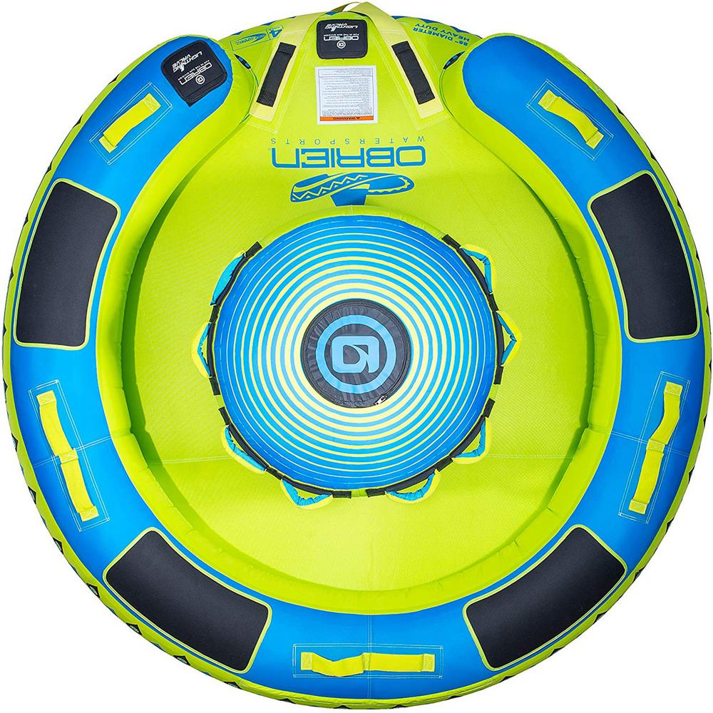 O'Brien 88 in. Sombrero 4-Person Inflatable Towable Boating Water Sports Tube