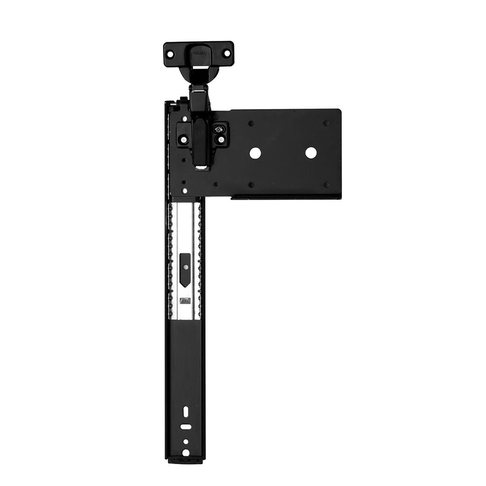 Knape Vogt 8080 Series 20 In Ebony Black Pocket Door Slide 1
