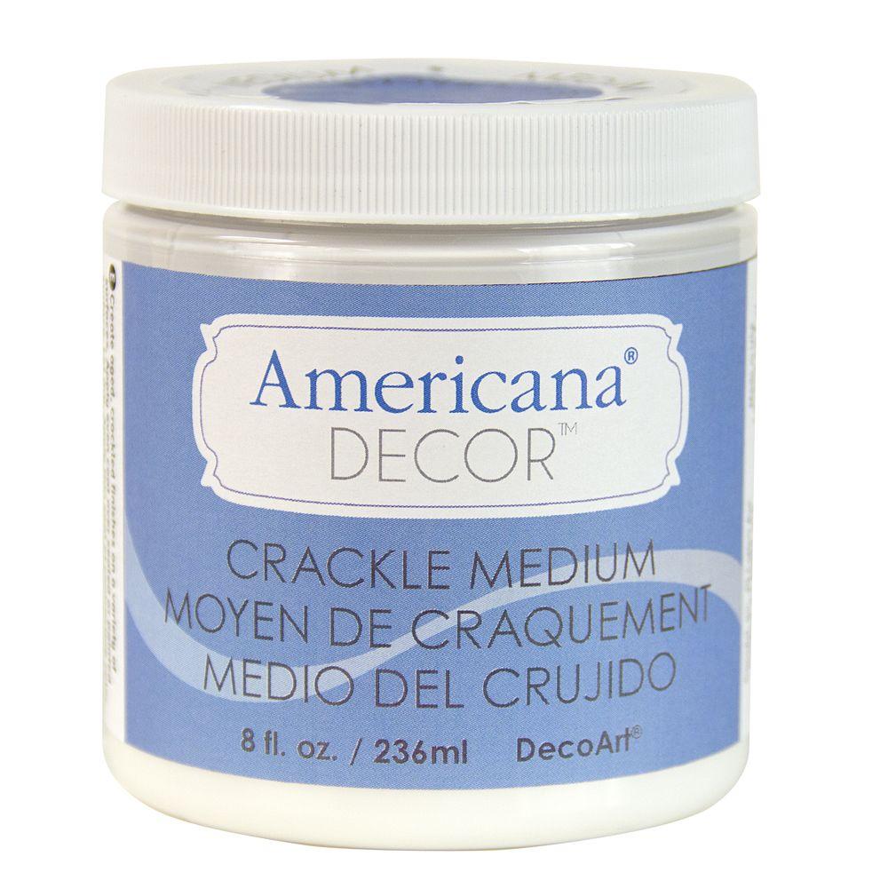 DecoArt 8 Oz Americana Decor Crackle Medium ADM08 45 The Home Depot   Crackle Decoart Texture Paint Adm08 45 64 300 