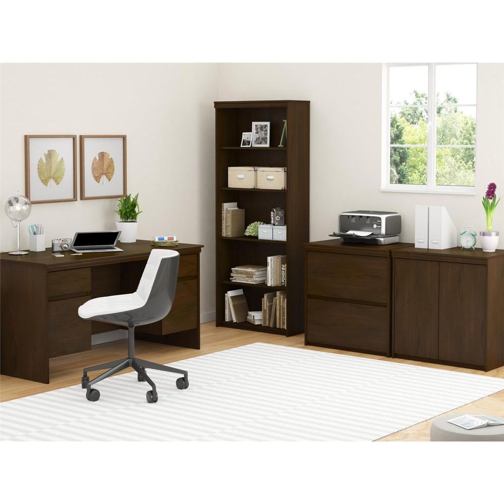 Ameriwood Resort Cherry Desk with Storage-9111207P - The ...