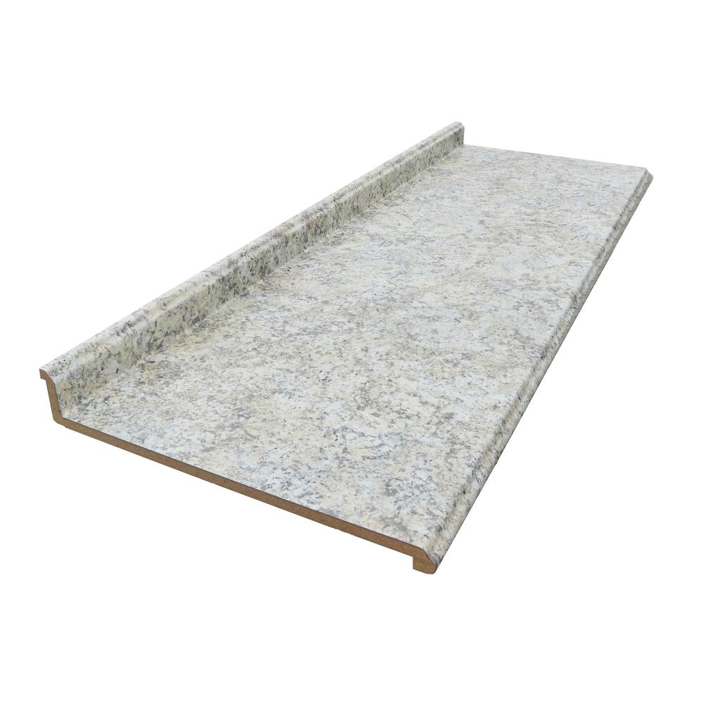 Hampton Bay 10 Ft Laminate Countertop In Typhoon Ice With