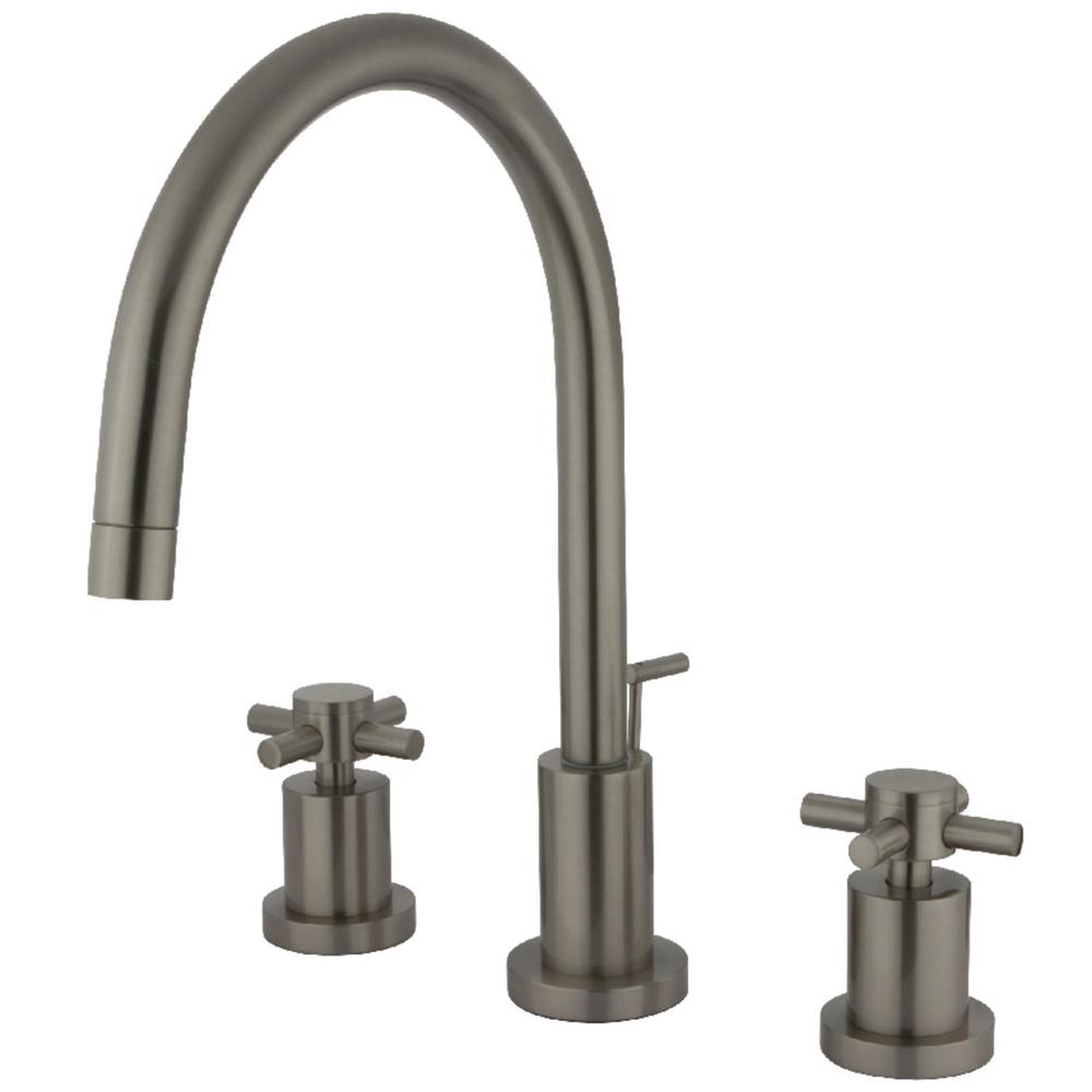 Kingston Brass Concord 8 In Widespread 2 Handle Bathroom Faucet
