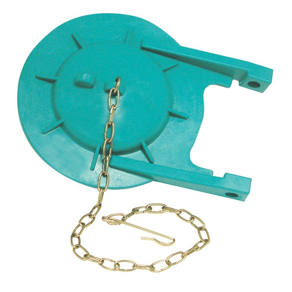 DANCO 3 in. Premium Toilet Tank Flapper for Toto in Teal88874 The Home Depot