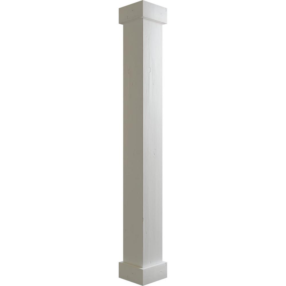 Ekena Millwork 144 In X 6 Knotty Pine Polyurethane Faux Wood Non Tapered Square Column Wrap With Standard Capital And Base Colukp06x144stuf The Home Depot - Fiberglass Column Covers Home Depot Ekena Millwork 144 In X 6 Knotty Pine Polyurethane Faux Wood Non Tapered Square Column Wrap With Standard Capital And Base Colukp06x144stuf The Home Depot - Fiberglass Column Covers Home Depot