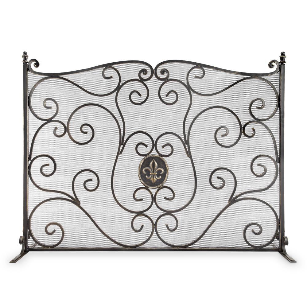 Spi Fireplace Screens Fireplaces The Home Depot