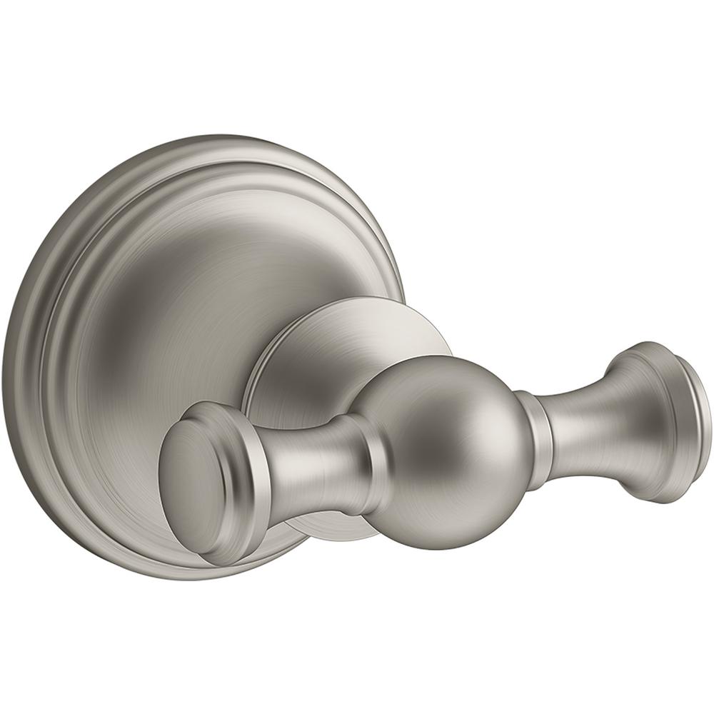 KOHLER Capliano Robe Hook in Vibrant Brushed NickelKR26685BN The