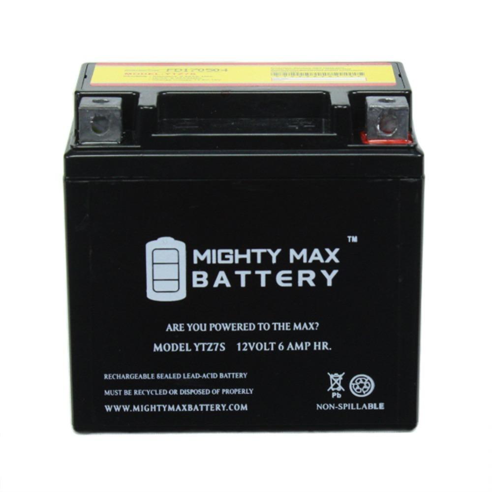 MIGHTY MAX BATTERY 12-Volt 6 Ah 130 CCA Rechargeable Sealed Lead Acid ...