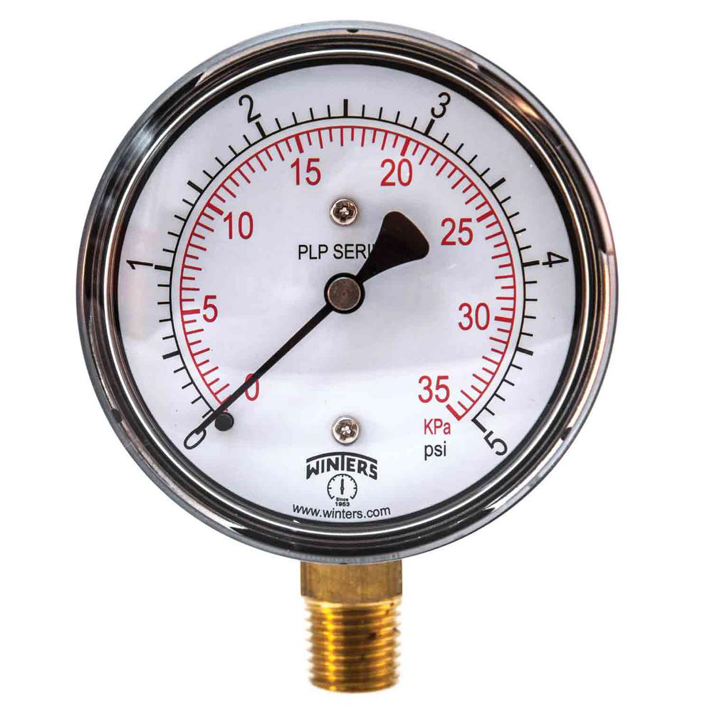 low pressure test gauge
