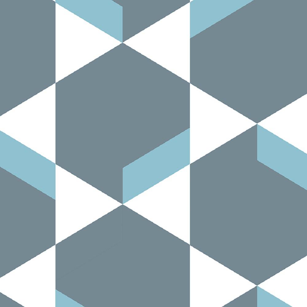 Blue Sheet Vinyl Flooring Resilient The Home Madison Avenue Blue And Grey 13 2 Ft Wide X Your Choice Length Residential Vinyl Sheet