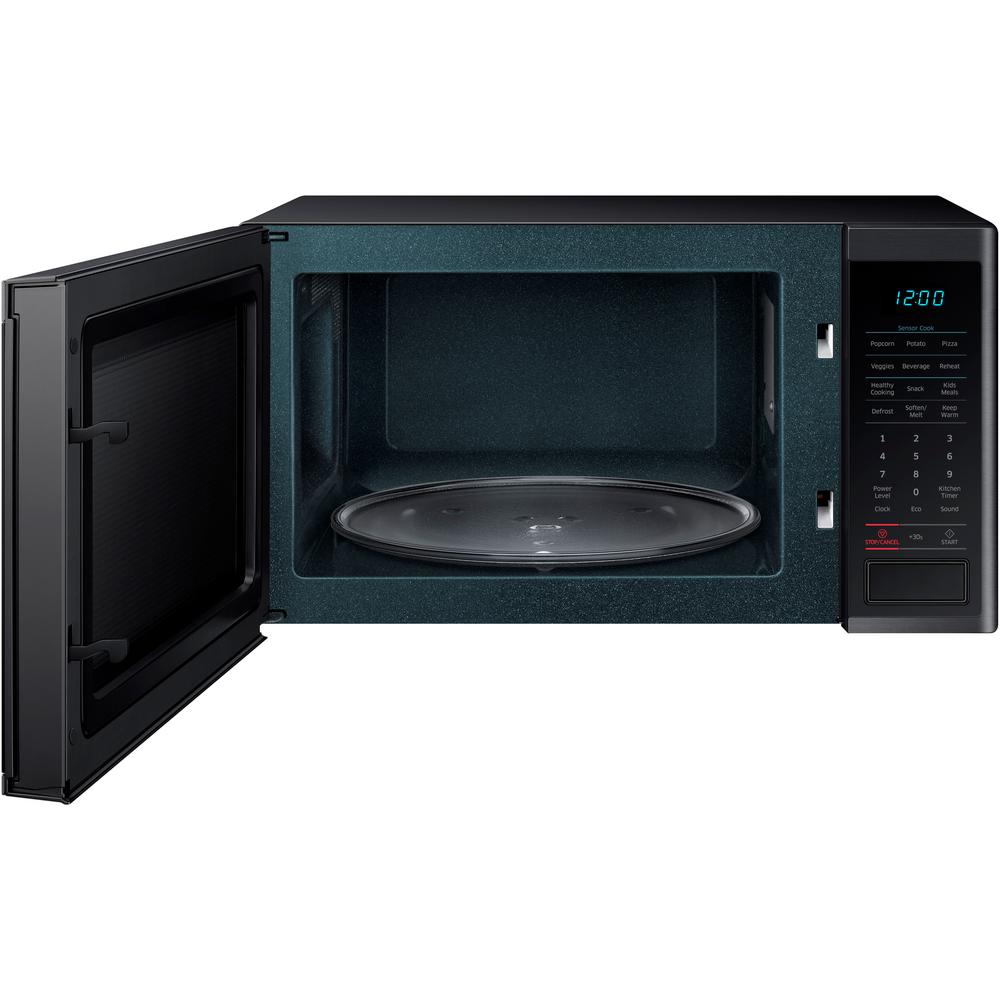 Samsung 1 4 Cu Ft Countertop Microwave With Sensor Cook In