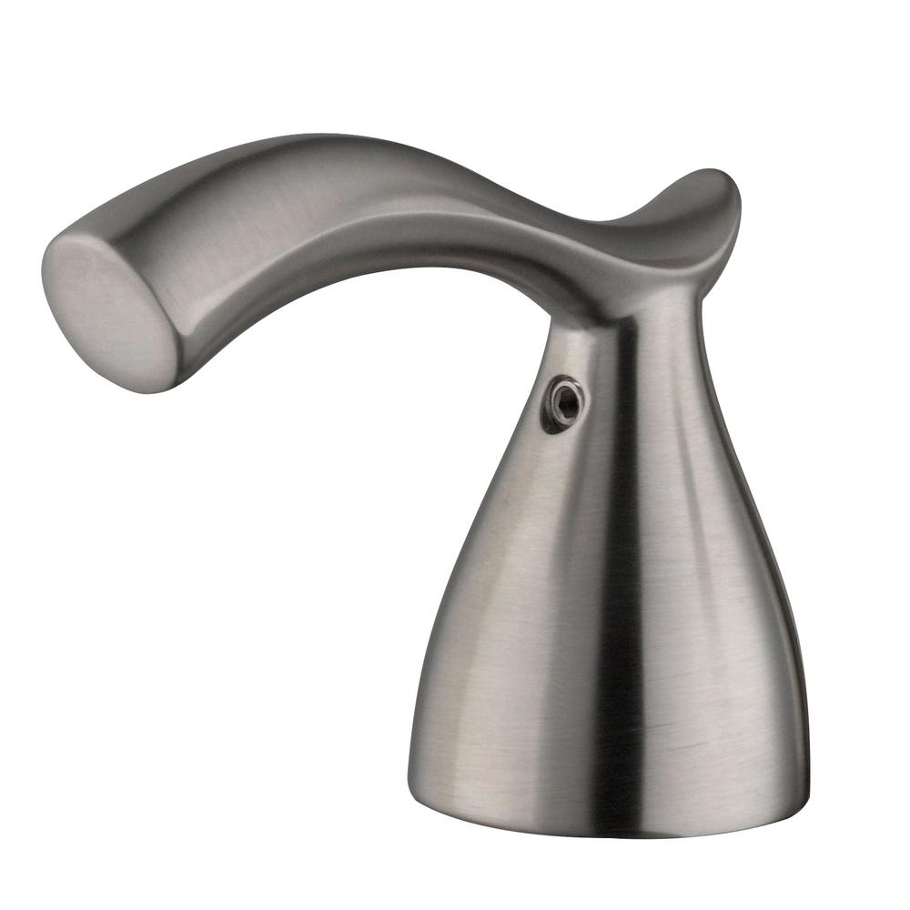 Glacier Bay Edgewood 4 in. Centerset Handle Kit in Brushed Nickel