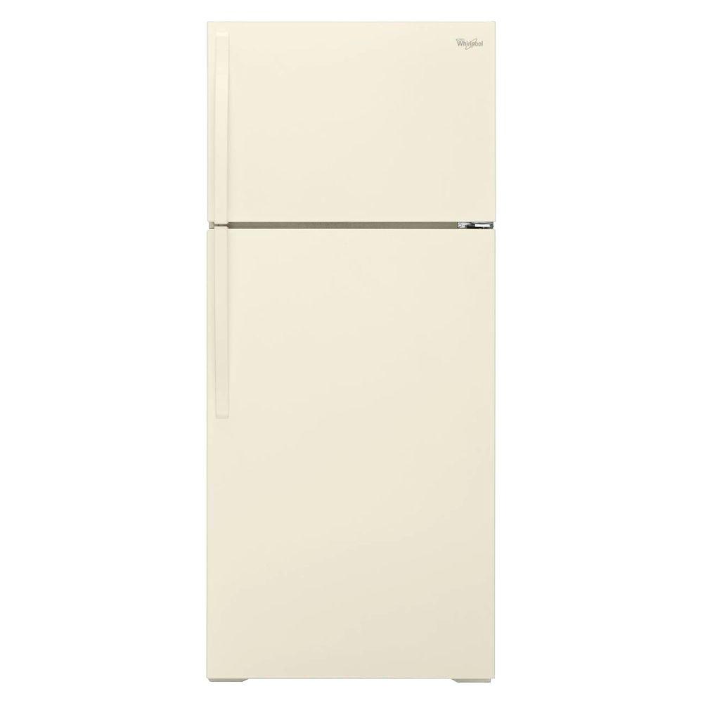 GE 15.5 cu. ft. Top Freezer Refrigerator in BisqueGTE16DTHCC The