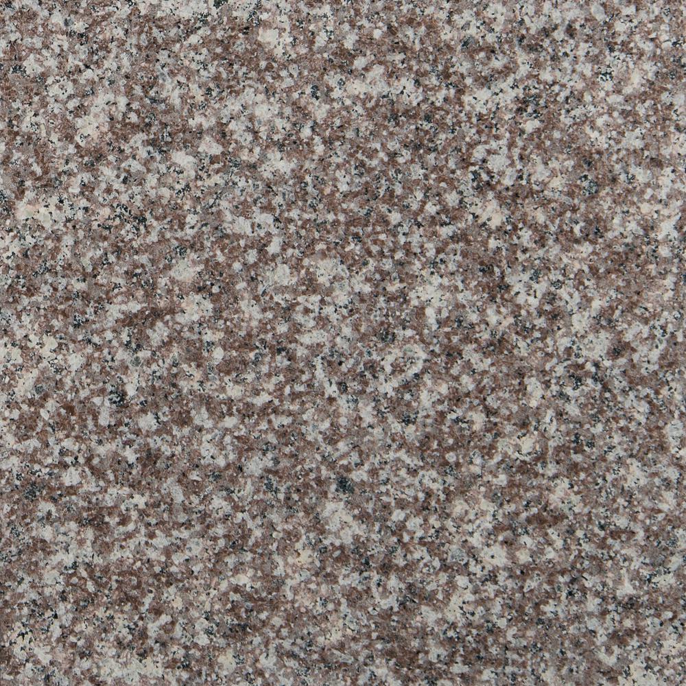 Granite Tile Natural Stone The Home Depot Bain Brook Brown 12 In X Polished Granite Floor And Wall Tile