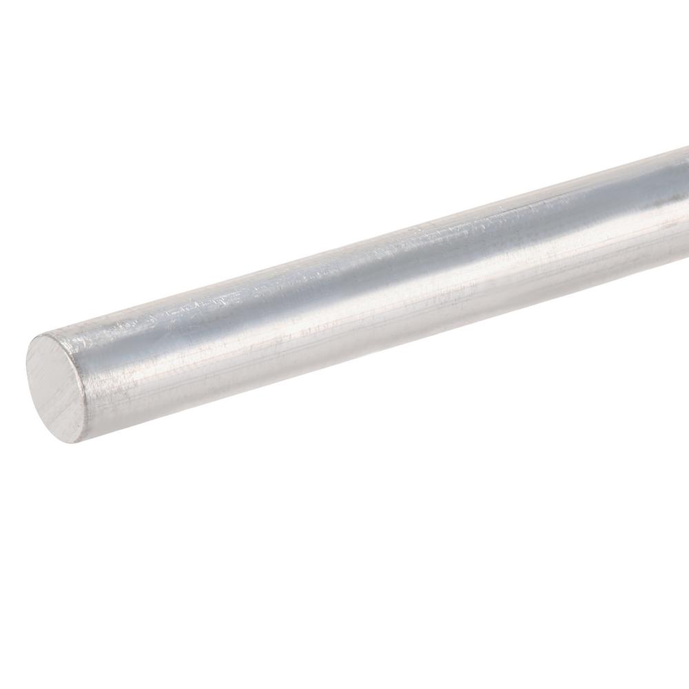 Aluminum Round Rod Alloy... Value Collection 1-1/4 Inch Diameter x 36 Inch Long