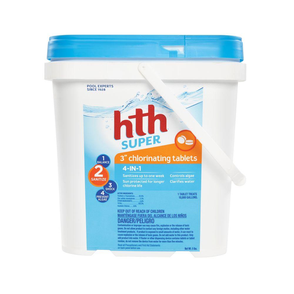 UPC 073187420091 product image for HTH 5 lbs. Pool Super Chlorine Tablet | upcitemdb.com