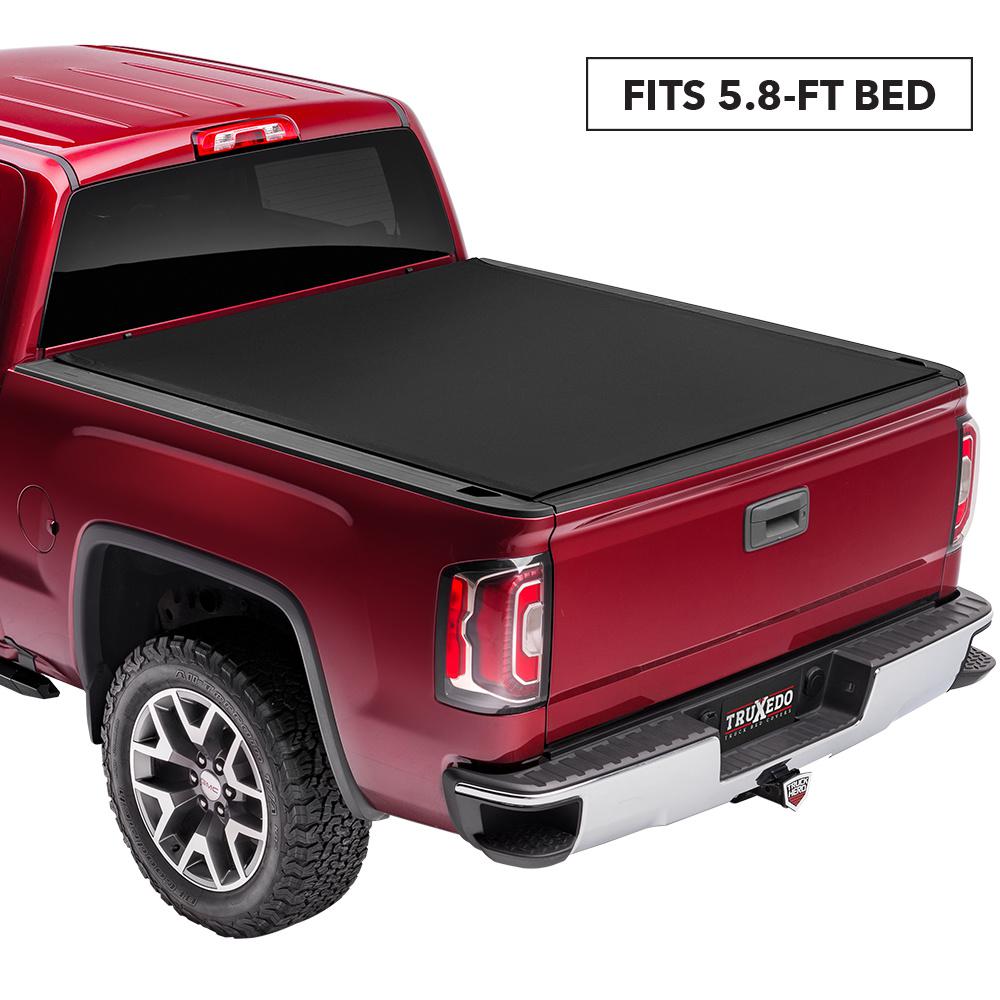 Truxedo Sentry Tonneau Cover 07 13 Chevy Silverado Gmc Sierra 5 Ft 9 In Bed 1570601 The Home Depot