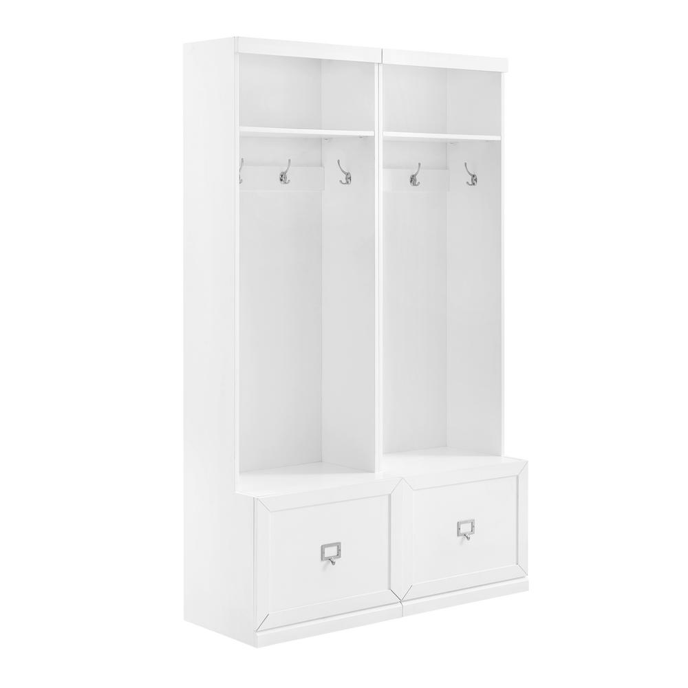 CROSLEY FURNITURE Harper White 2-Piece Entryway Set-KF31013WH - The ...