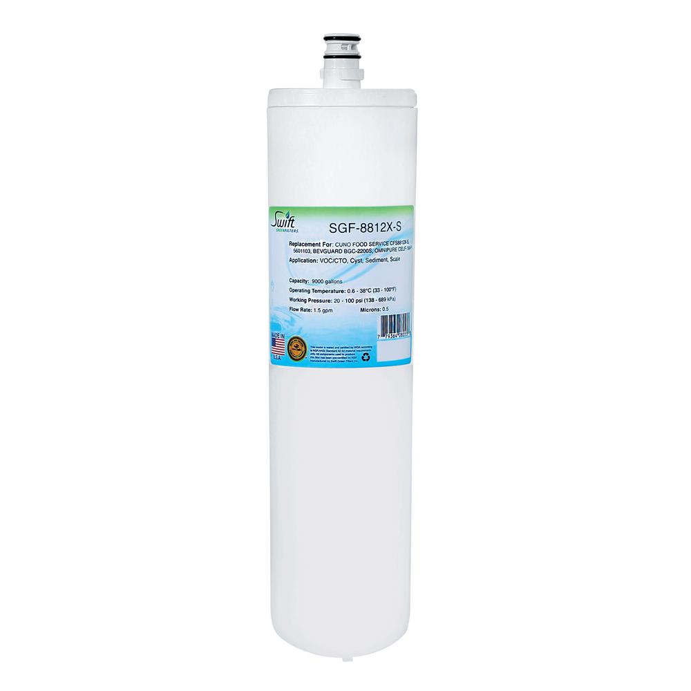 Swift Green Filters SGF8112S Replacement Water Filter for Cuno CFS8112