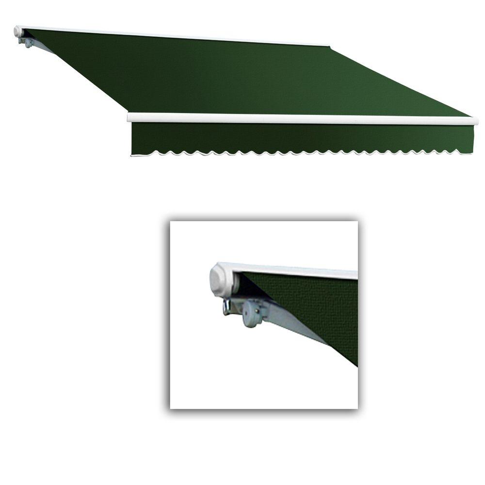 Green Retractable Awnings Awnings The Home Depot